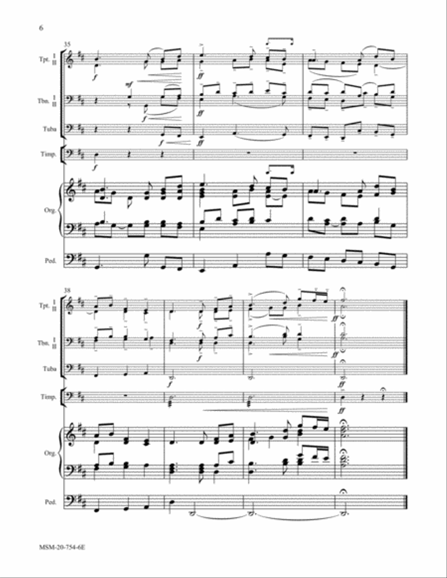 JERUSALEM in D JERUSALEM in D Choir scores gallery preview page 6