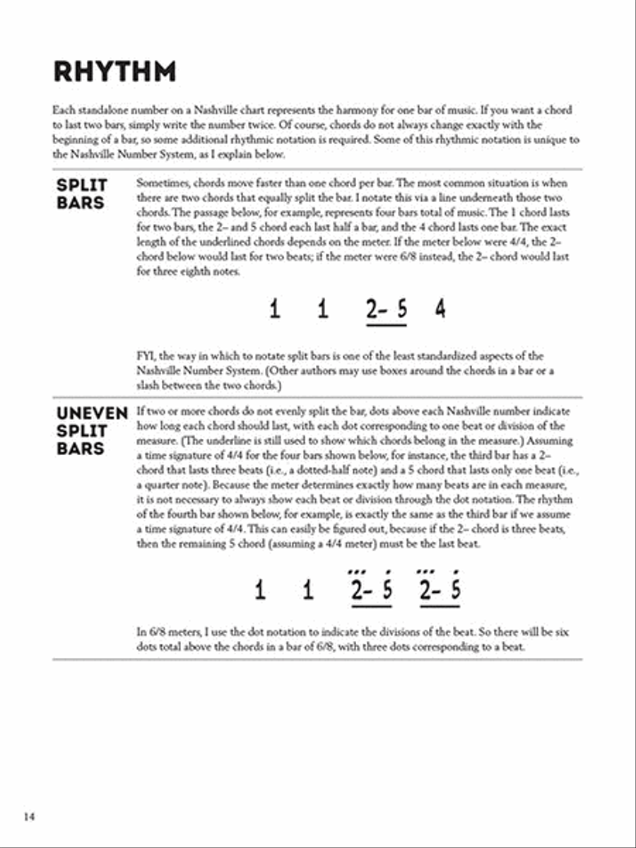 The Nashville Number System Fake Book Piano scores gallery preview page 4