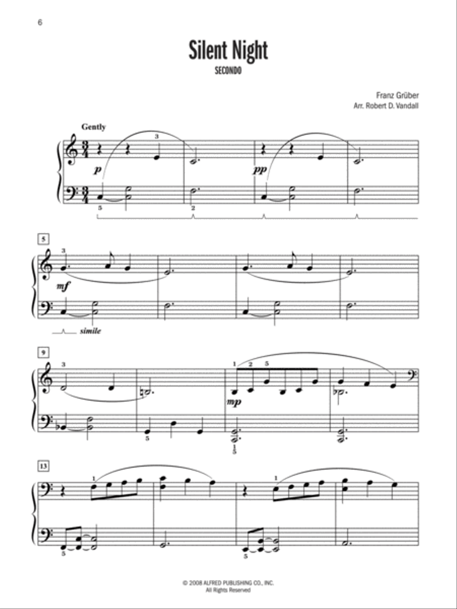 Celebrated Christmas Duets, Book 2 Small Ensemble scores gallery preview page 2