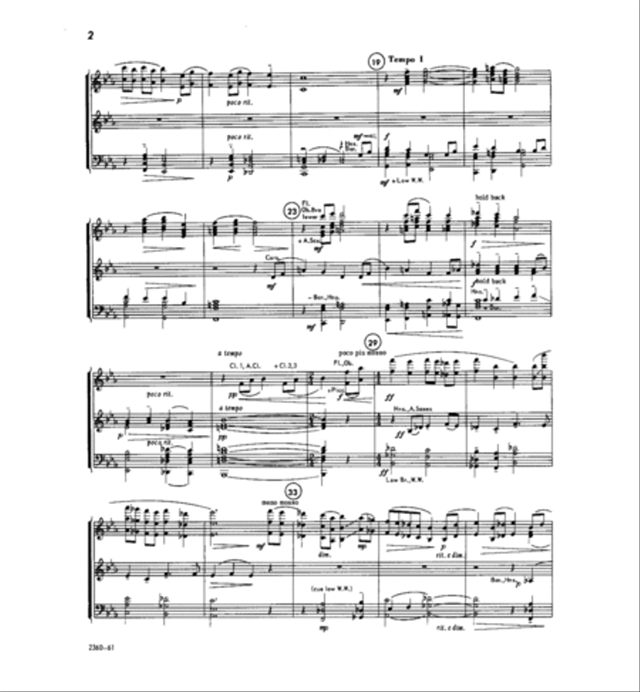 Synopsis for Band Concert Band scores gallery preview page 3