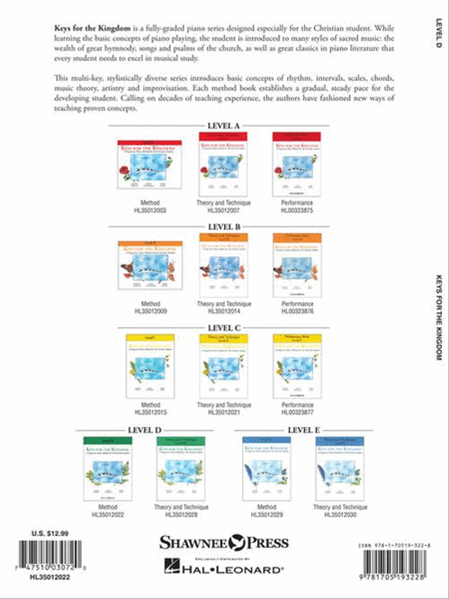 Keys for the Kingdom Piano Method scores gallery preview page 11