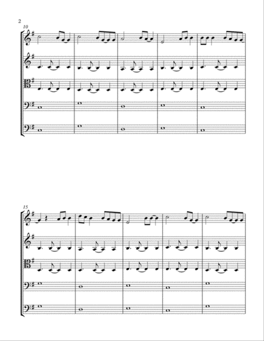 All Of Me All Of Me String Orchestra scores gallery preview page 3
