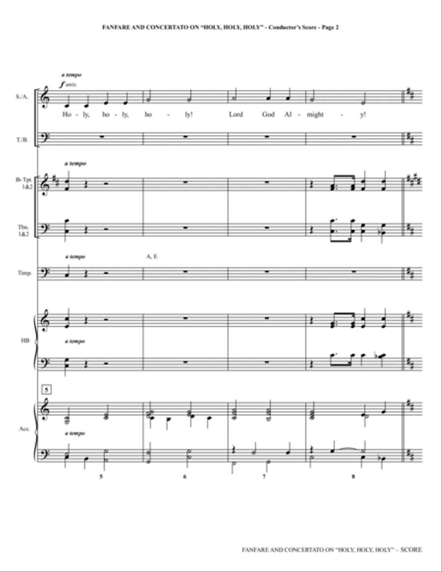 Fanfare and Concertato on 