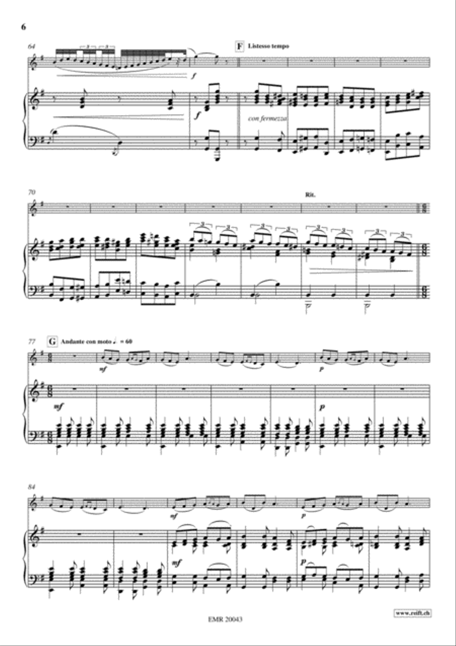 Ballet Scene Ballet Scene Violin Solo scores gallery preview page 6