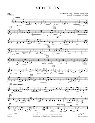 Nettleton - Pt.3 - Bb Clarinet
