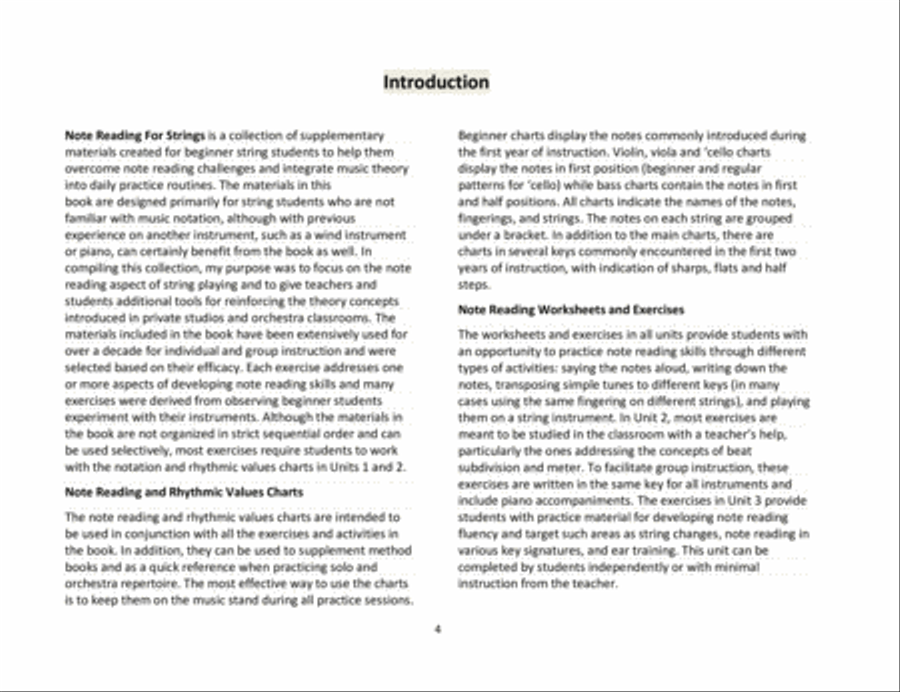 Note Reading For Strings Book 1 (Violin) String Orchestra scores gallery preview page 5
