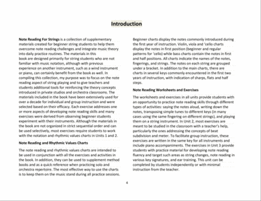 Note Reading For Strings Book 1 (Violin)
