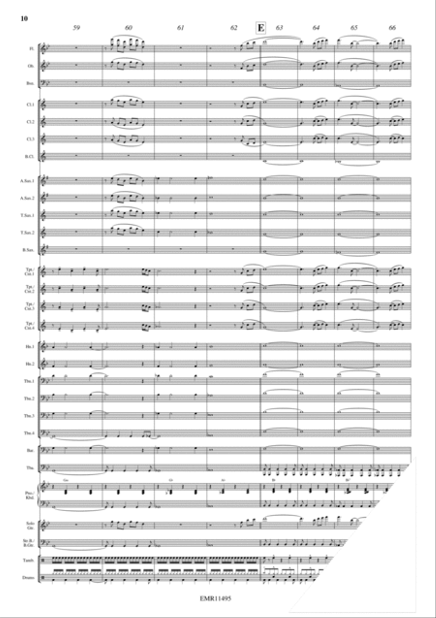 Beverly Hills 90210 Concert Band scores gallery preview page 11
