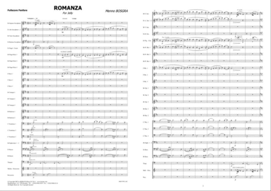 Romanza Choir scores gallery preview page 3