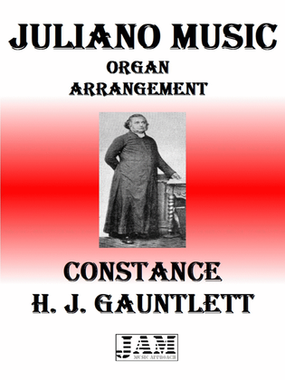 CONSTANCE - H. J. GAUNTLETT (HYMN - EASY ORGAN)