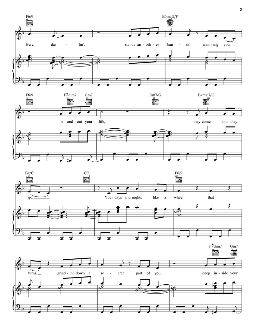 Real Love Real Love Piano, Vocal, Guitar scores gallery preview page 3