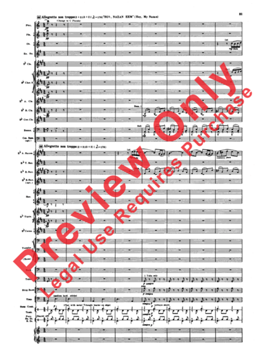 Armenian Dances, Part 1 Armenian Dances, Part 1 Concert Band scores gallery preview page 22