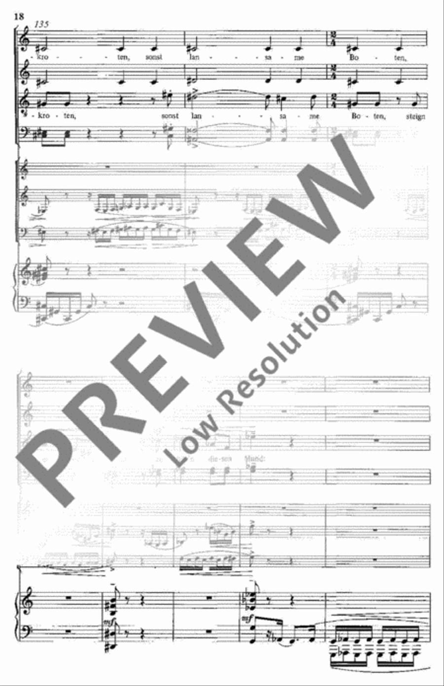 Des Antonius von Padua Fischpredigt 4-Part scores gallery preview page 19