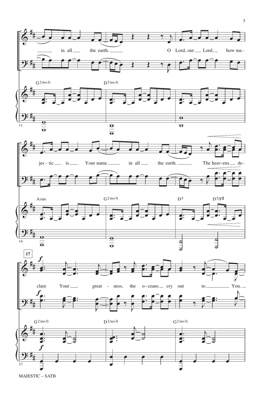 Majestic 4-Part scores gallery preview page 2