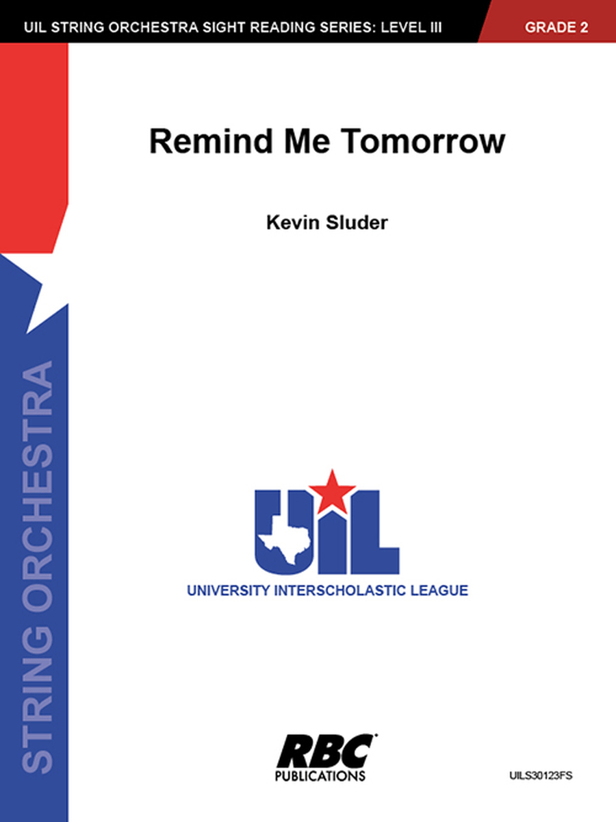 Remind Me Tomorrow