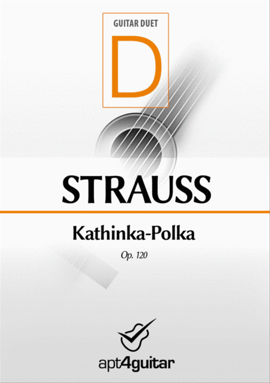 Kathinka-Polka Classical Guitar scores gallery preview page 1