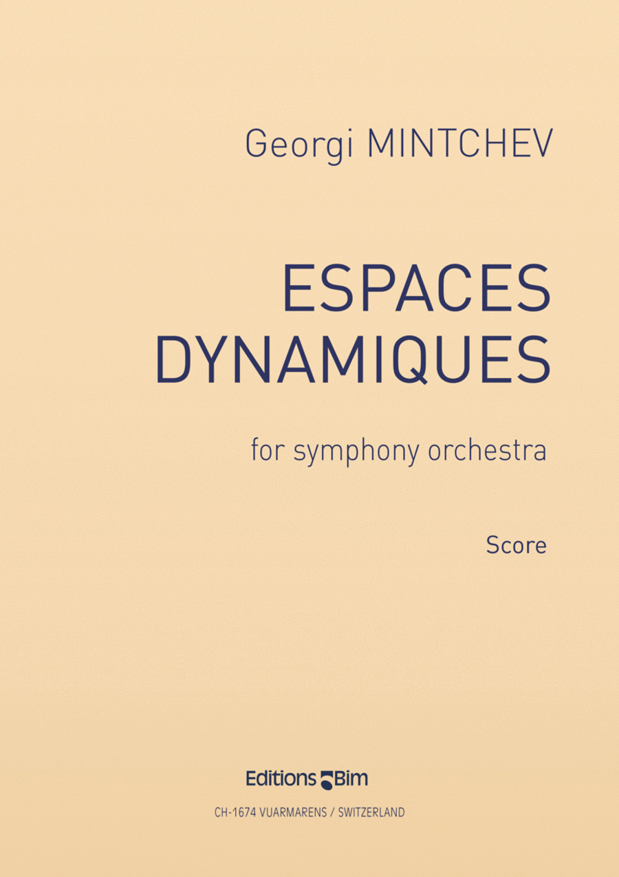Espaces dynamiques Full Orchestra scores gallery preview page 1