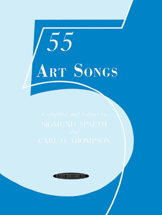 Book cover for 55 Art Songs