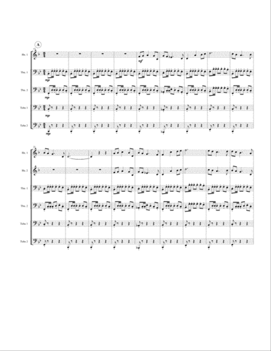 Entrada Entrada Brass Ensemble scores gallery preview page 2