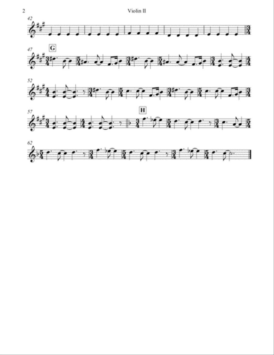 Good Day Sunshine String Quartet scores gallery preview page 4