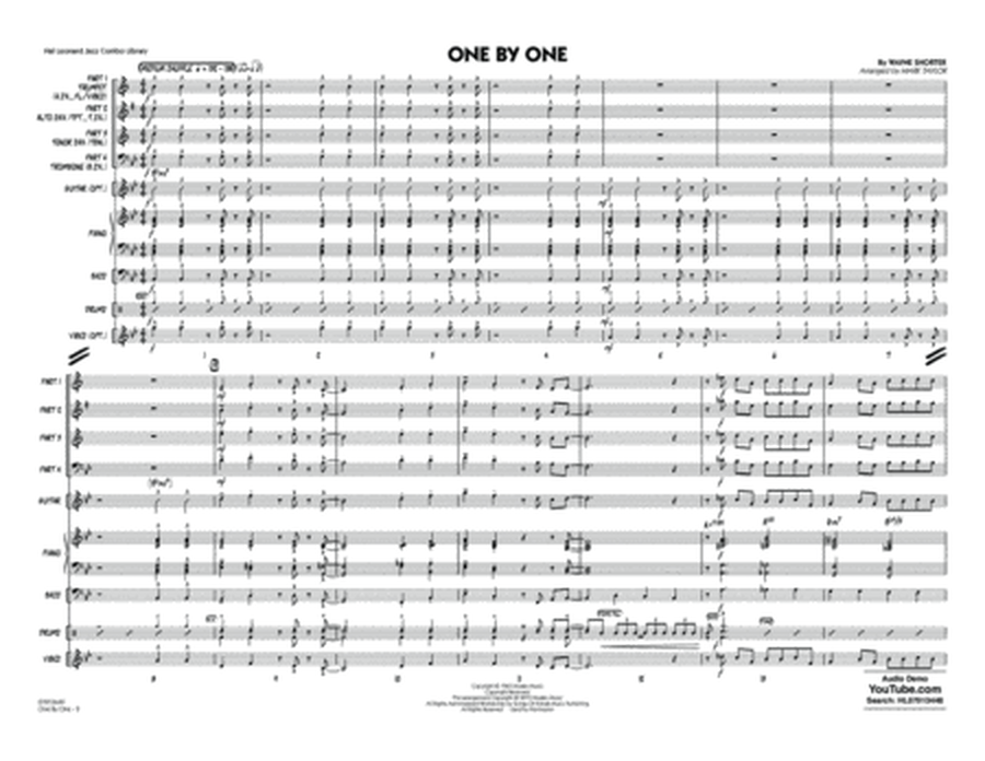 One by One (arr. Mark Taylor) - Conductor Score (Full Score)