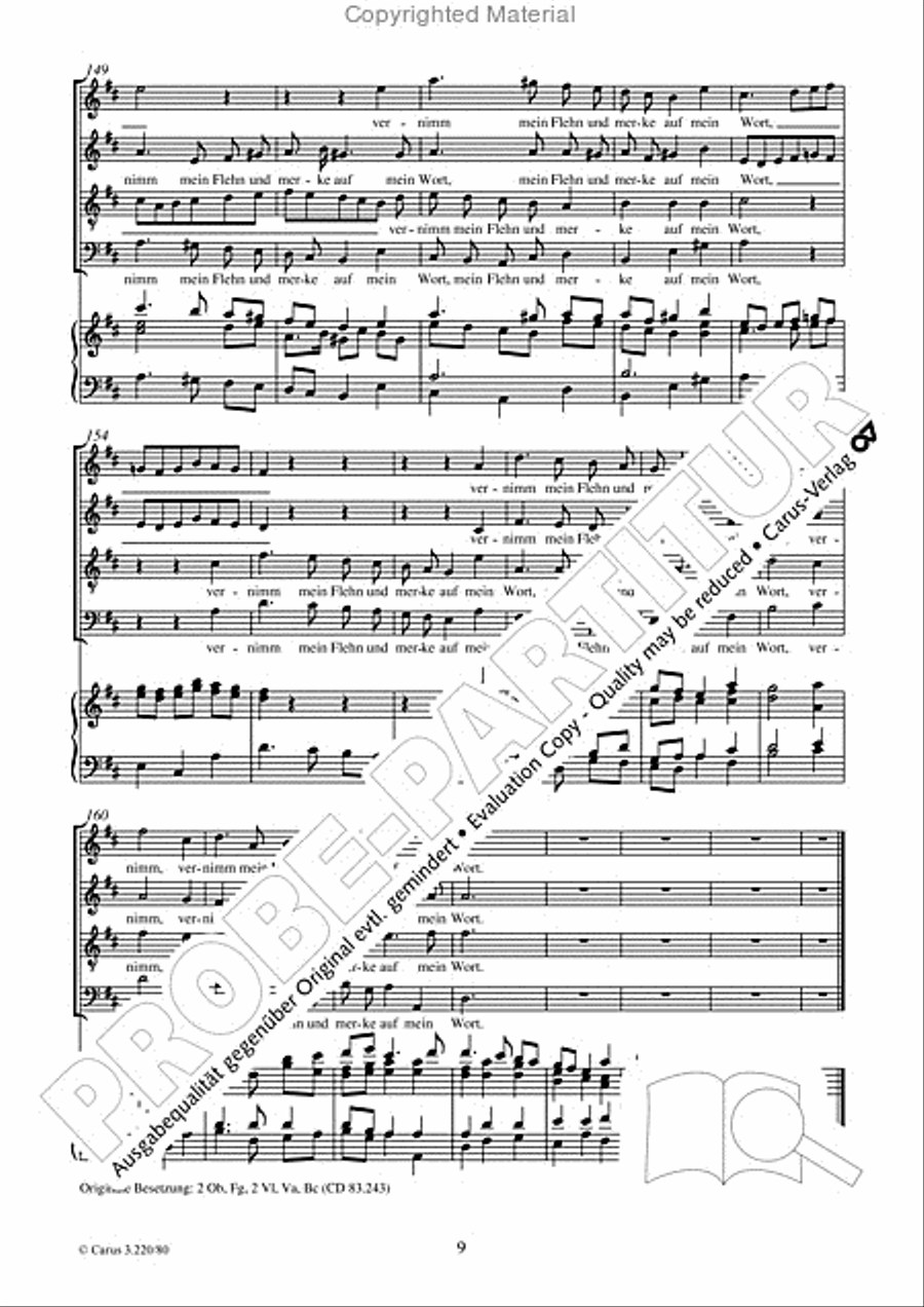 Gott, deine Gute reicht so weit 4-Part scores gallery preview page 10