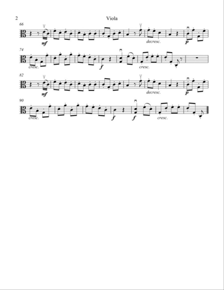 Scherzo Scherzo String Quartet scores gallery preview page 4