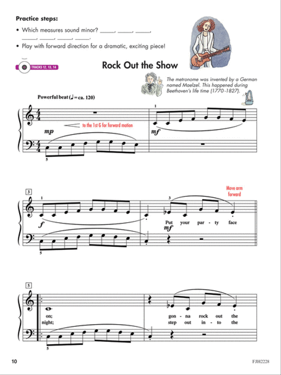 The All-In-One Approach to Succeeding at the Piano, Book 2B Piano Method scores gallery preview page 3