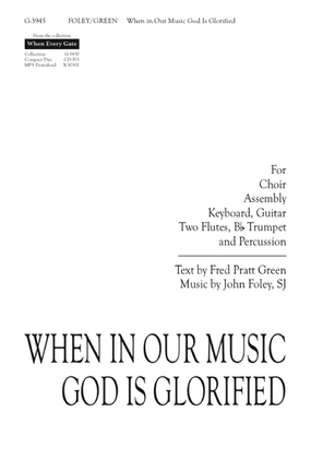 Book cover for When in Our Music God Is Glorified - Instrument edition