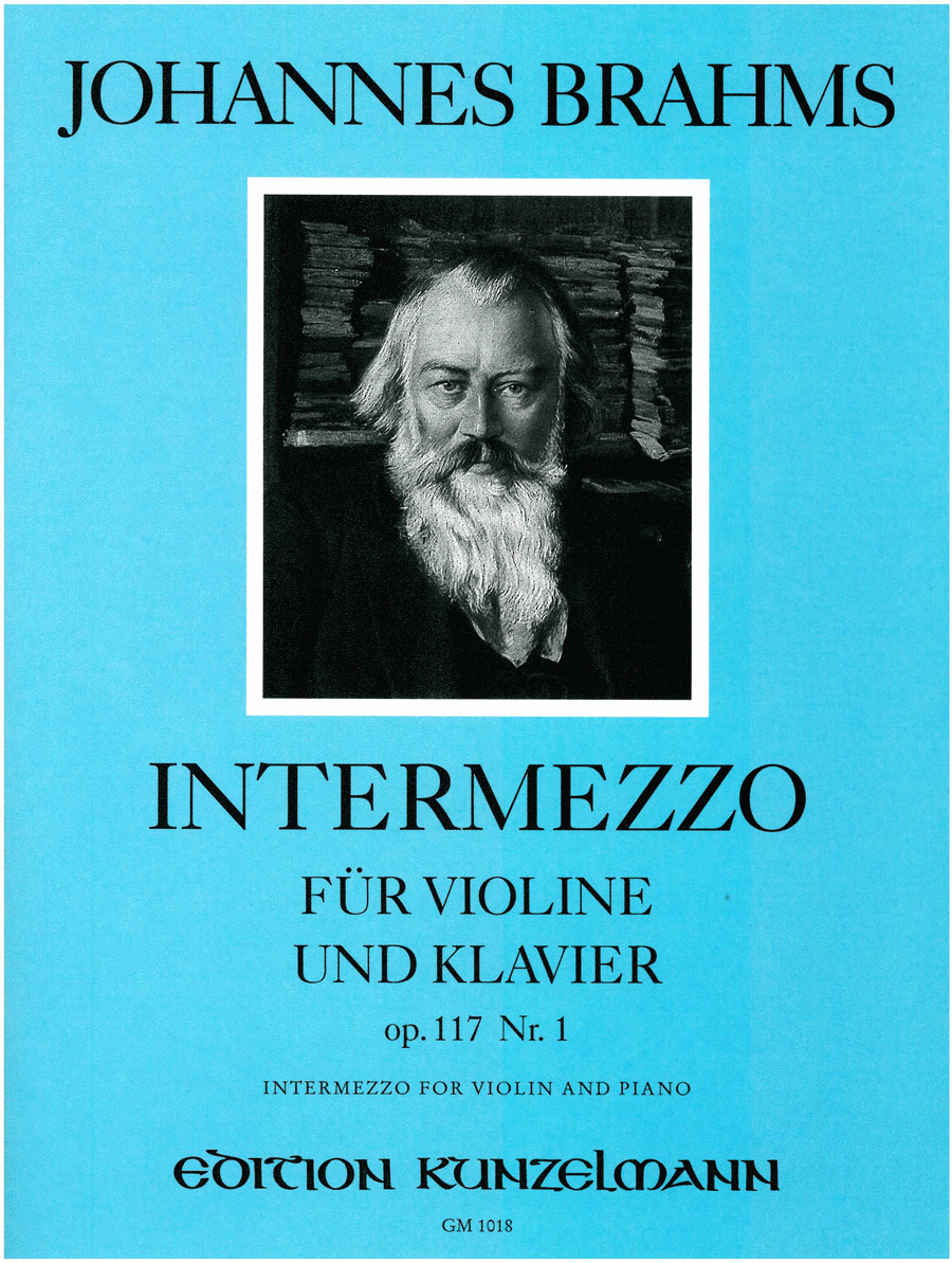 Intermezzo for Violin and Piano Op. 117 No. 1