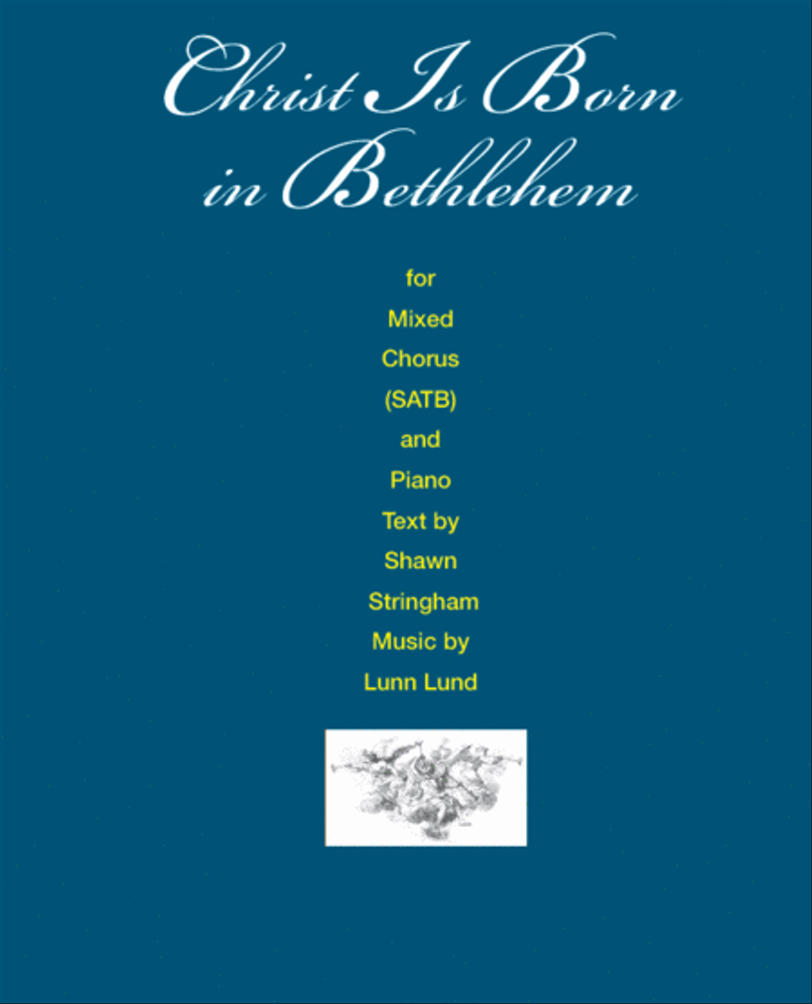 Christ Is Born in Bethlehem - SATB 4-Part scores gallery preview page 1
