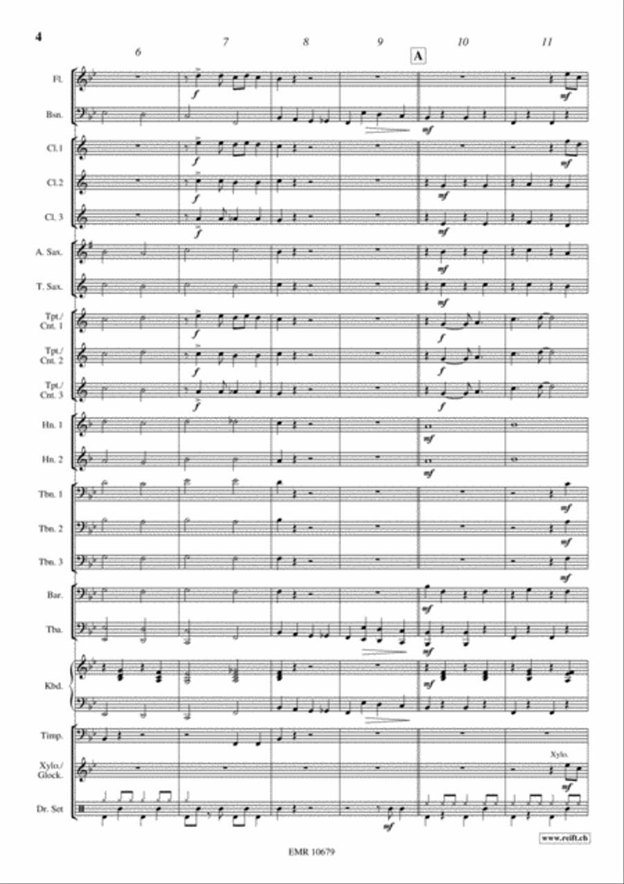 I Got Rhythm Concert Band scores gallery preview page 5