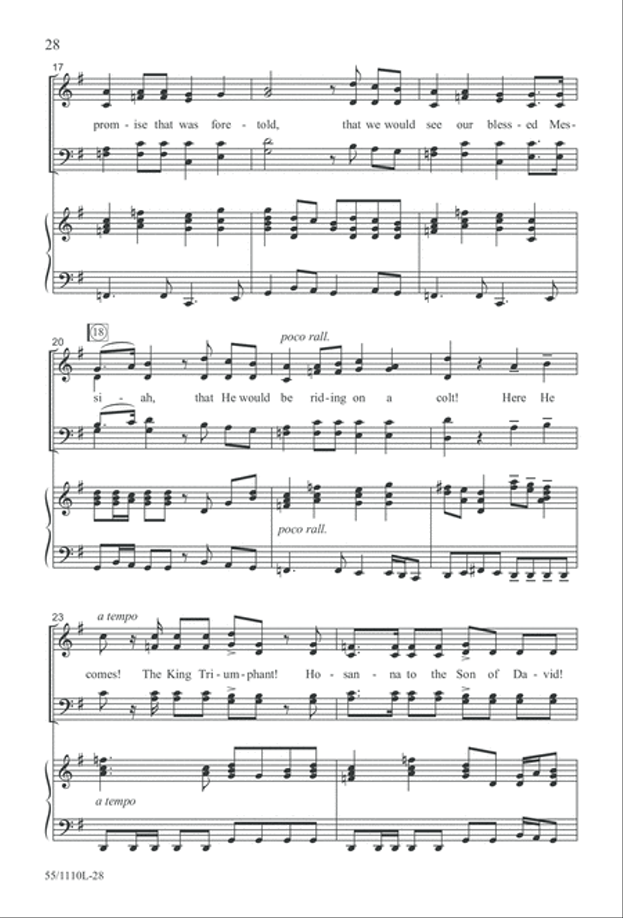 The Living Last Supper 4-Part scores gallery preview page 29