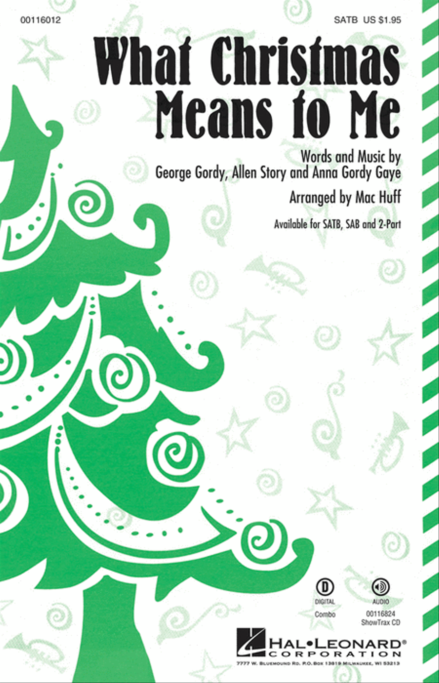 What Christmas Means to Me 3-Part scores gallery preview page 1
