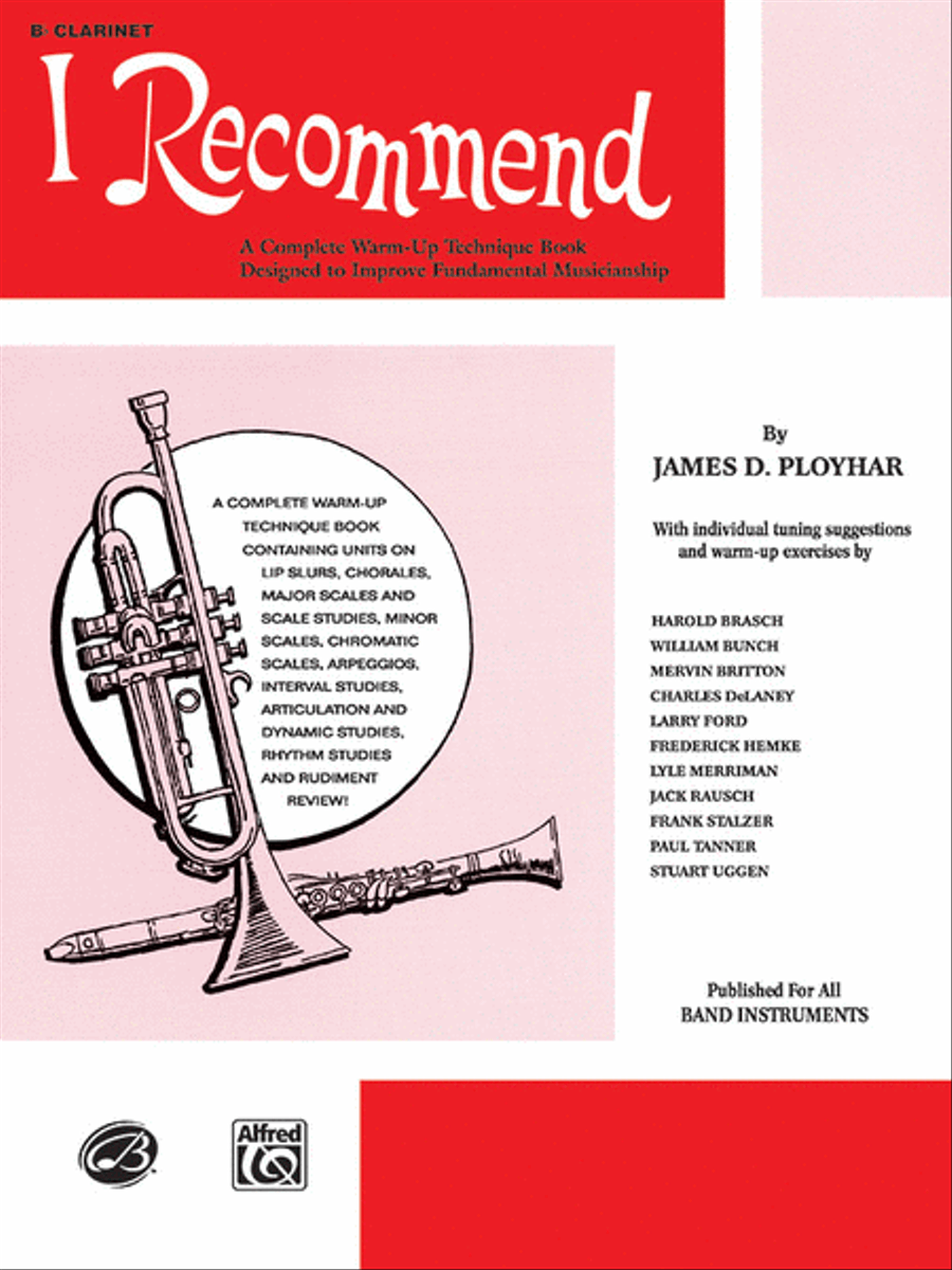 I Recommend Concert Band Methods scores gallery preview page 1