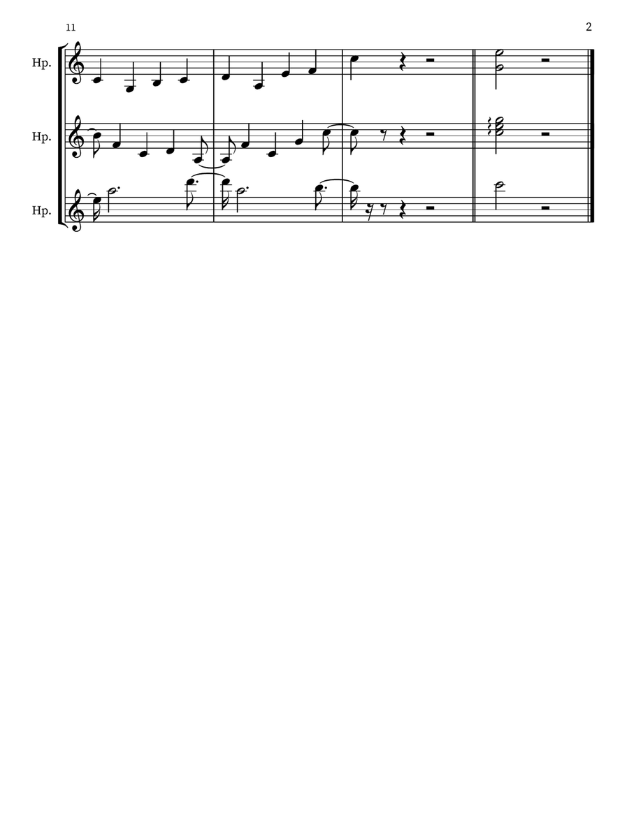 Children's Musing 5 Small Ensemble scores gallery preview page 2