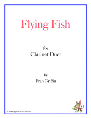 Flying Fish for clarinet duet