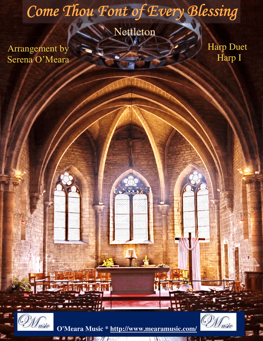 Come, Thou Fount of Every Blessing, Harp I image number null