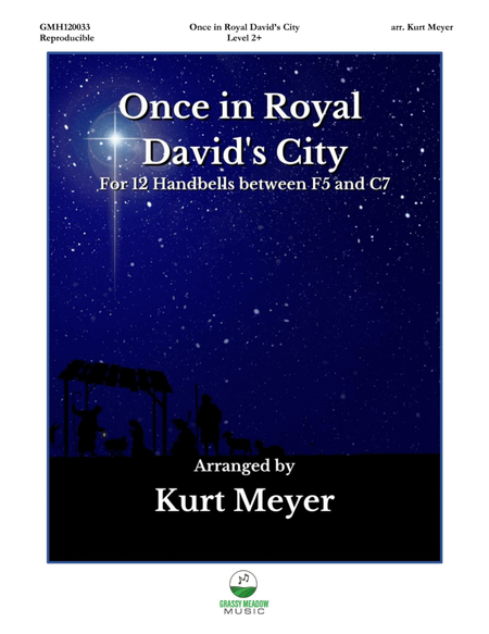Once in Royal David's City (for 12 handbells) image number null