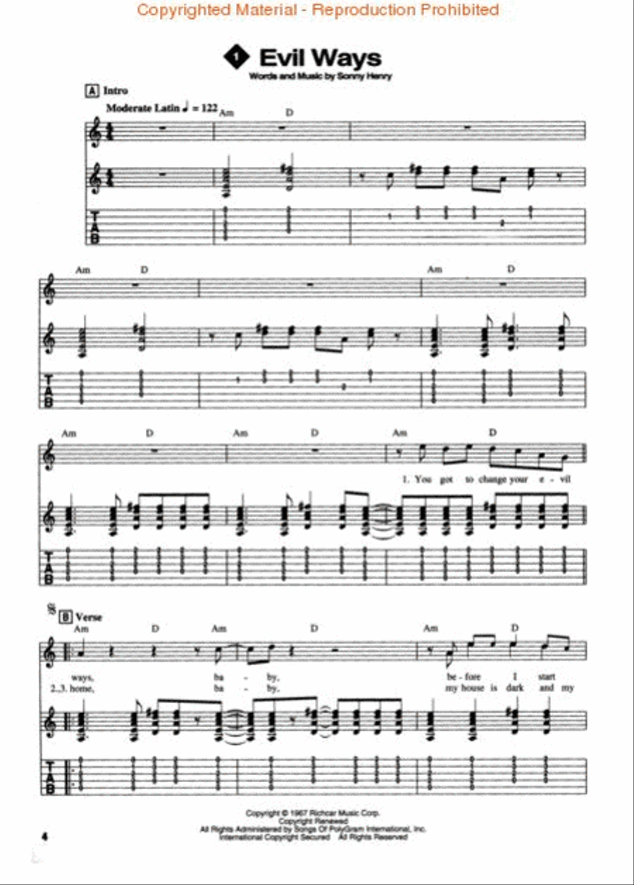 FastTrack Guitar Songbook 2 – Level 1 Guitar Tablature scores gallery preview page 2