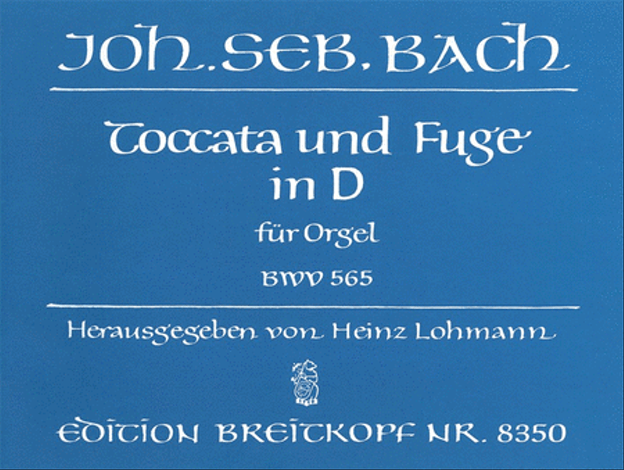 Toccata and Fugue in D minor BWV 565 Organ scores gallery preview page 1