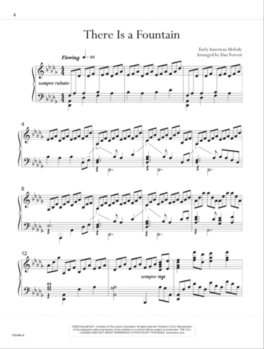 My Father's World My Father's World Piano Solo scores gallery preview page 4