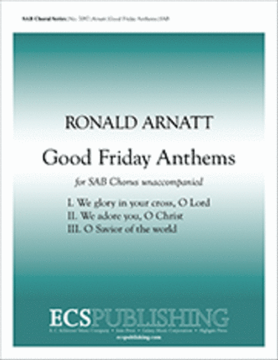 Good Friday Anthems 3-Part scores gallery preview page 1