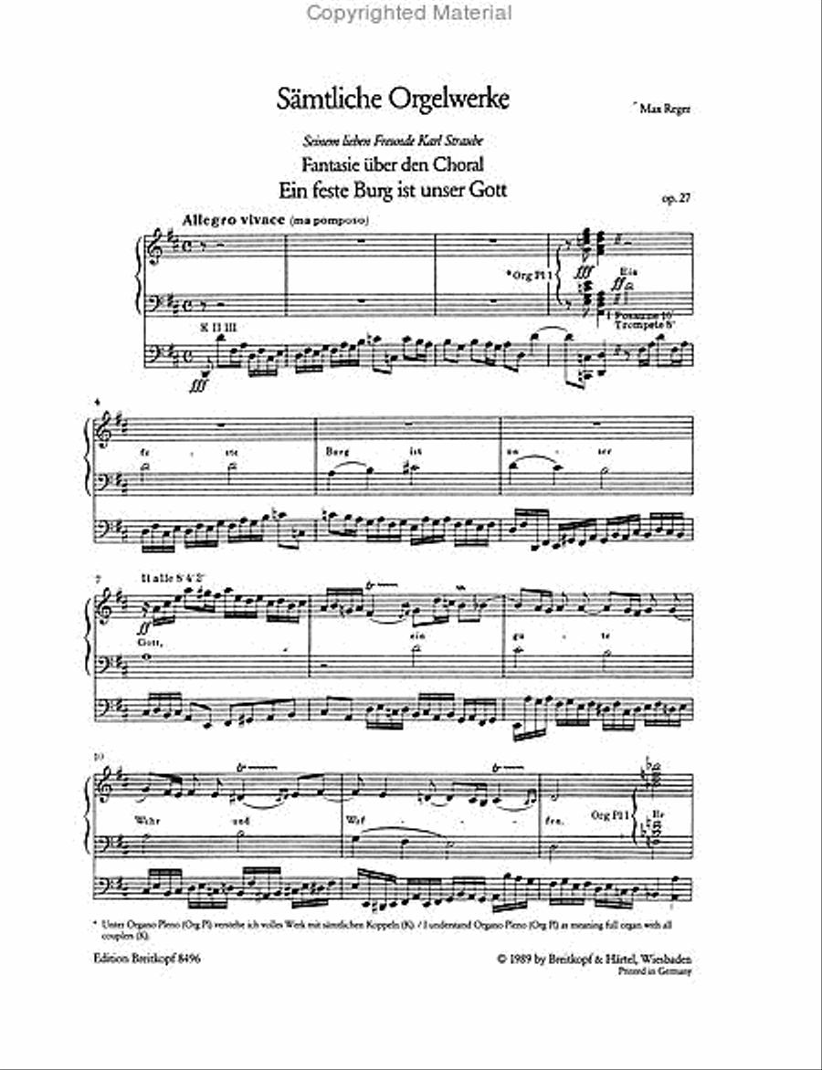 Complete Organ Works Complete Organ Works Organ scores gallery preview page 2