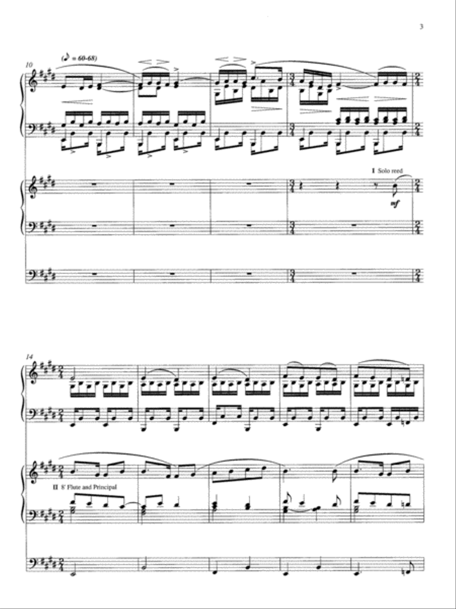 Keyboard Excursions Keyboard Excursions Organ scores gallery preview page 3