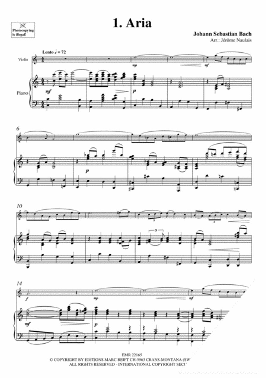20 Greatest Slow Melodies Violin Solo scores gallery preview page 3