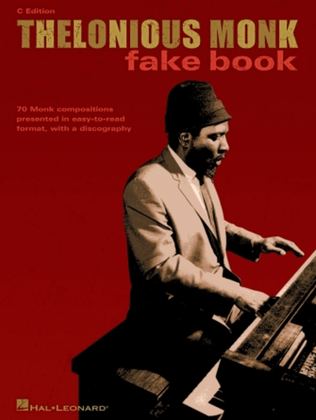 Book cover for Thelonious Monk Fake Book