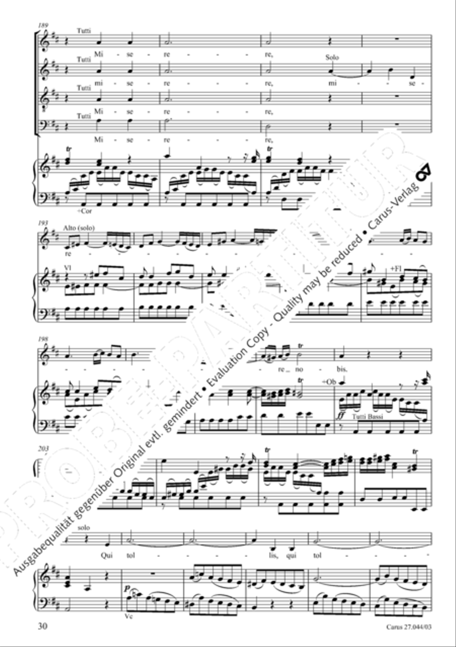 Messa per il Santissimo Natale 4-Part scores gallery preview page 31