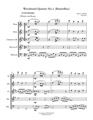 Woodwind Quintet No.1 (Butterflies)