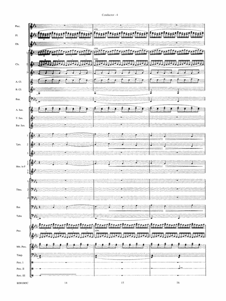 The Ascension (from The Divine Comedy): Score